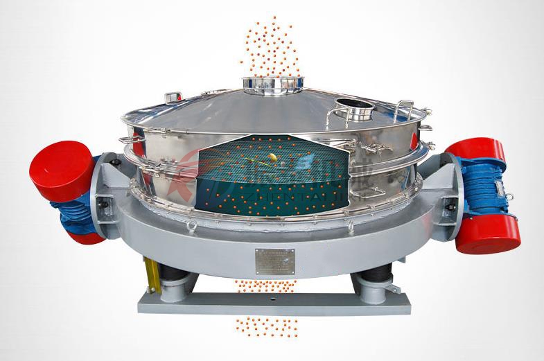 硫磺粉防爆型直排振動篩工作原理
